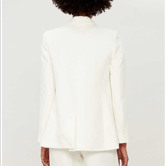 maje white blazer